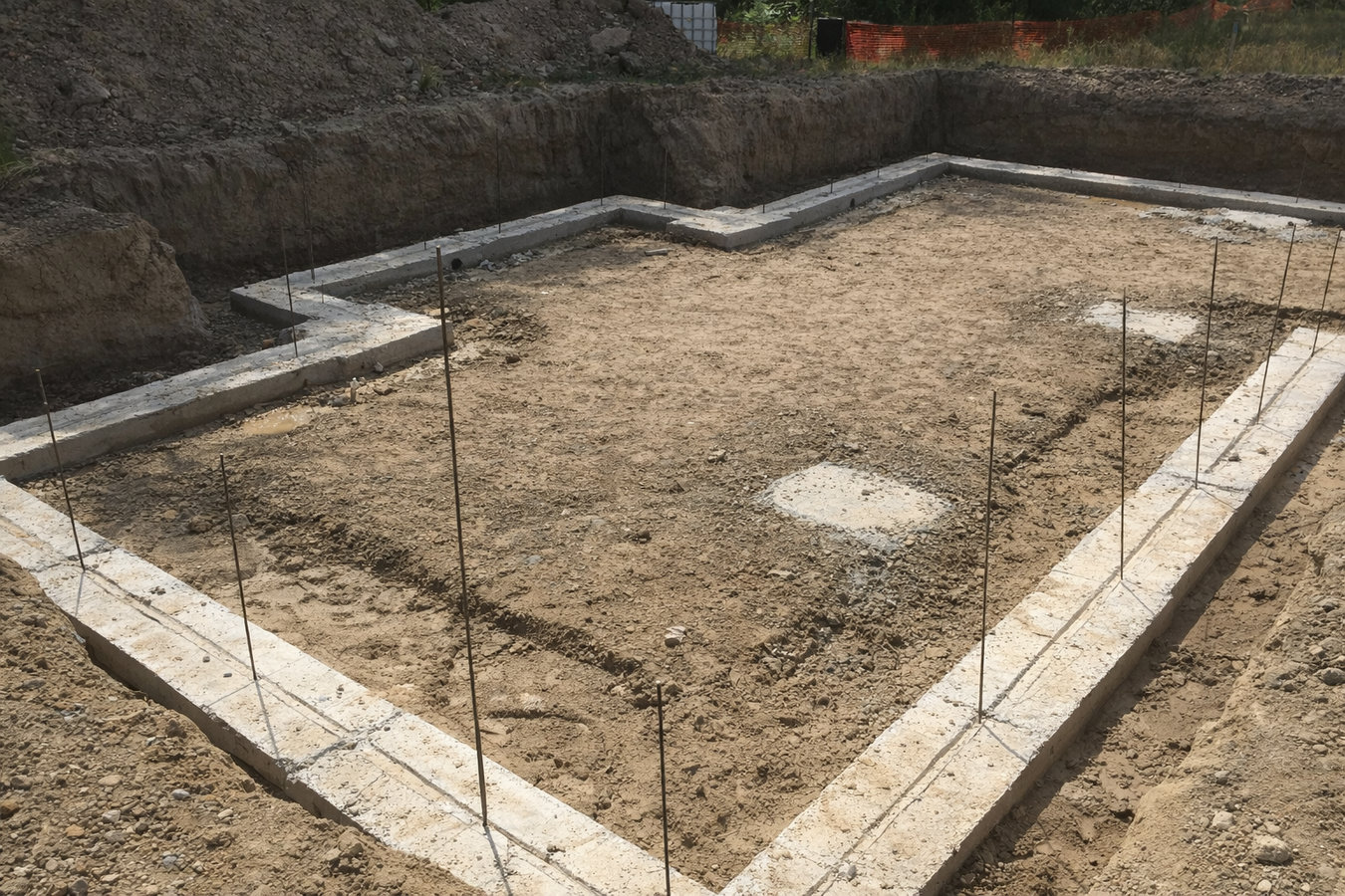 Concrete footings in Campbell, CA