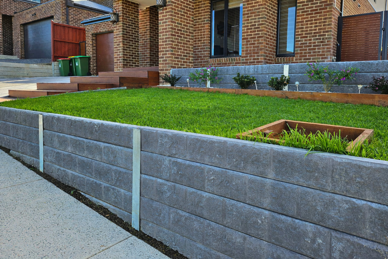 Concrete retaining walls in Campbell, CA